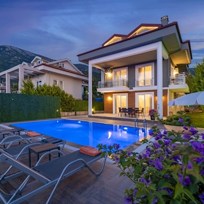 Satılık ful eşyalı müstakil villa fethiye ölüdeniz ovacık